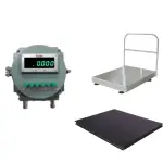 1500kg/200gm Essae DF-451 Flame Proof (FLP) Weighing Scale | IP-65 For Hazardous Area & Gas Group IIA, IIB, and Zone 1 & Zone 2 | Capacity 1500kg and 200gm Platform Size 1000x1200mm
