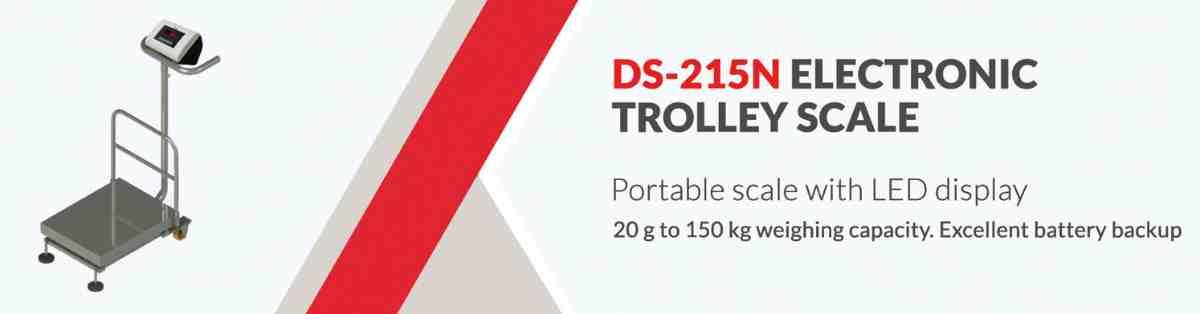 DS215N Trolley Scale