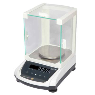2200gm/10mg Precision Weighing Balance Essae AX Series | Essae Laboratory Weighing Balance Capacity 2200gm and Accuracy 10mg | Single Block With EMFR Technology (EMFR)