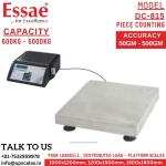 5000kg/500gm Essae DC-815 Label Printing Scale Counting and Check Weighing Scale with an Integrated Barcode Label Printer | Capacity 5000kg and Accuracy 500gm | Platform Size 1500x1800mm