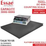 600kg/50gm Essae DC-851N Platform Counting Weighing Scale Capacity 600kg and Accuracy 50gm | Platform Size 700x800mm | Piece Counting Scale