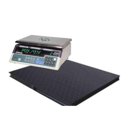 2000kg/200gm Essae DC-851N Platform Piece Counting Weighing Scale Capacity 2000kg and Accuracy 200gm | Platform Size 1000x1200mm | Four Load Cell Piece Counting Platform