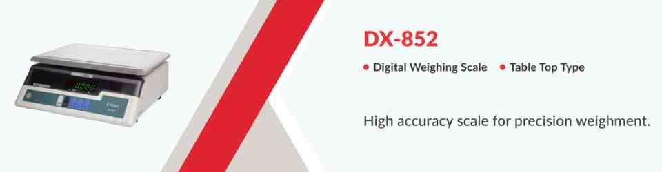 Essae High Precision Digital Weighing Scale DX-852 Capacity 1kg - 30kg