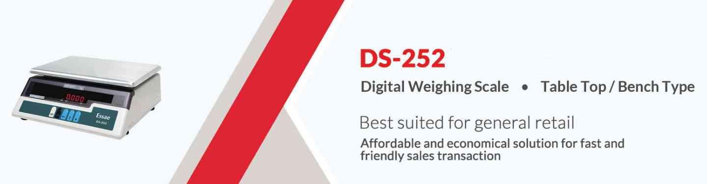 Essae Table Top DS-252 Weighing Scale Upto 30kg
