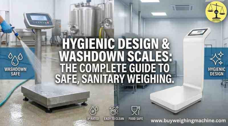 Hygienic Design & Washdown Scales: The Complete Guide to Safe, Sanitary Weighing