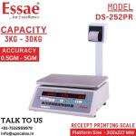 30kg/5gm Receipt Printing Weighing Scale DS-252PR | Retail Counters Printing Scale Capacity 30kg and Accuracy 5gm | UP Scales