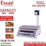 30kg/5gm Receipt Printing Weighing Scale DS-252PR | Retail Counters Printing Scale Capacity 30kg and Accuracy 5gm | UP Scales