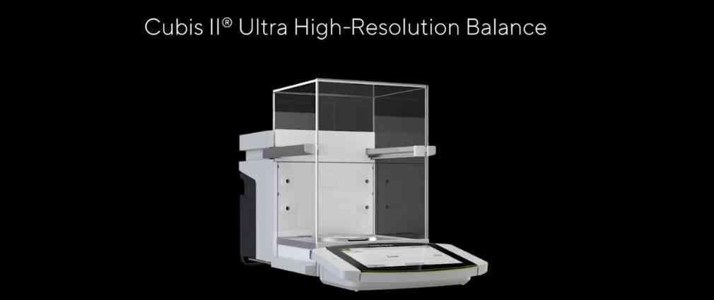 Sartorius Cubis® II Ultra-High Resolution Balance MCA36S-30IN-D QP1-12