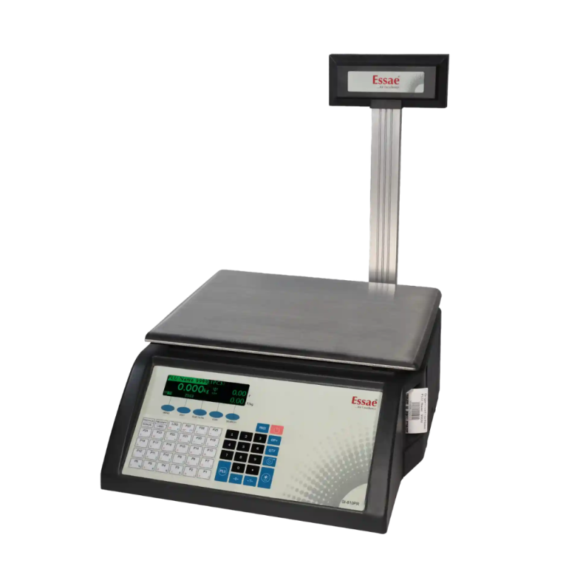 30kg/5gm Essae SI-810PR Barcode Label Printer Weighing Scale | Capacity 30kg and Accuracy 5gm | Prints Wide Variety of Barcode & Label Formats