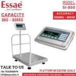 30kg/2gm Essae SI-850 Intelligent Weighing for Modern Industry Capacity 30kg and Accuracy 2gm | Platform Size 400x400mm