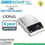 8000gm/100mg Luna Analytical And Precision Balances Adam Equipment | Analytical Precision Balances Capacity 8000gm and Readability 100mg (0.1gm)