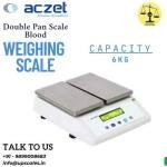 6kg/1gm Aczet Double Pan Scale | Blood Bank Scale Capacity 6kg and Accuracy 1gm