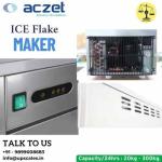 ICE Flake Maker Aczet | ICE Flake Maker Capacity 150kg and Ice Storage 35kg