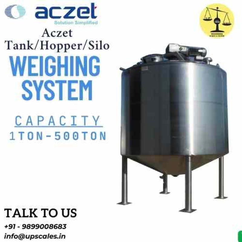 Aczet Tank/Hopper/Silo Weighing System TN Series | Bulk Storage Weighing Capacity 15Ton and Accuracy 5kg