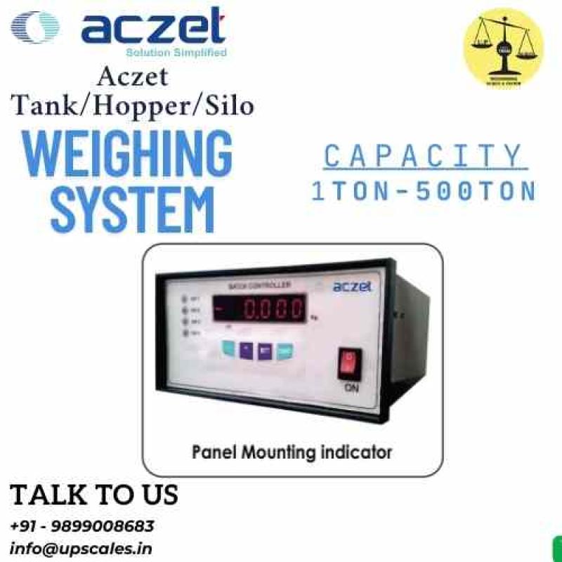 Aczet Tank/Hopper/Silo Weighing System TN Series | Bulk Storage Weighing Capacity 15Ton and Accuracy 5kg