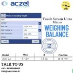 2.1gm/0.1µg Touch Screen Ultra Micro Weighing Balance | Aczet Ultra Micor Balance UCM-A Series Capacity 2.1gm and Accuracy 0.1µg