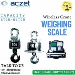 20Ton/5kg Aczet Wireless Crane Weighing Scale | High Temperature Crane Scale Capacity 20Ton and Accuracy 5kg