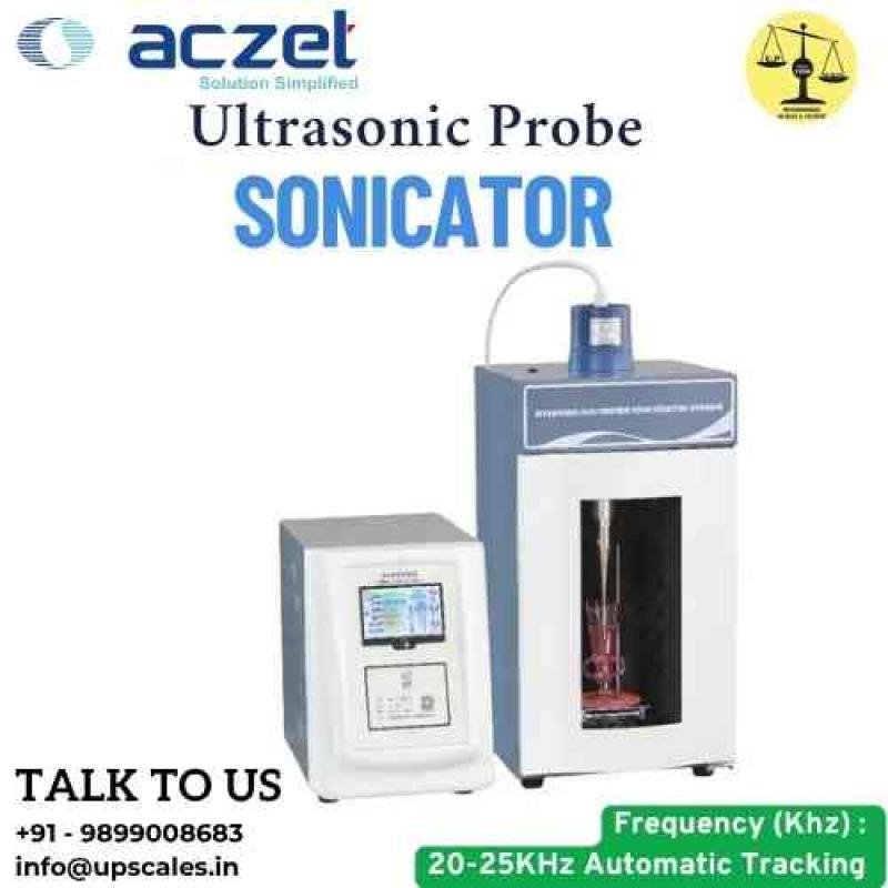 Ultrasonic Probe Sonicator Aczet | Ultrasonic Homogenizer or Ultrasonic Cell Crusher Frequency 20-25KHz Automatic Tracking
