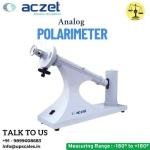 Analog Polarimeter Aczet | Manual Polarimeter Measuring Range -180° to +180°