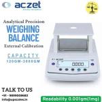 3000gm/1mg (0.001gm) Analytical Precision Weighing Balance | Aczet CY-C Series External Calibration Capacity 3000gm and Accuracy 1mg (0.001gm)