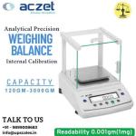 720gm/1mg (0.001gm) Analytical Precision Weighing Balance | Aczet CY-C Series Internal Calibration Capacity 720gm and Accuracy 1mg (0.001gm)