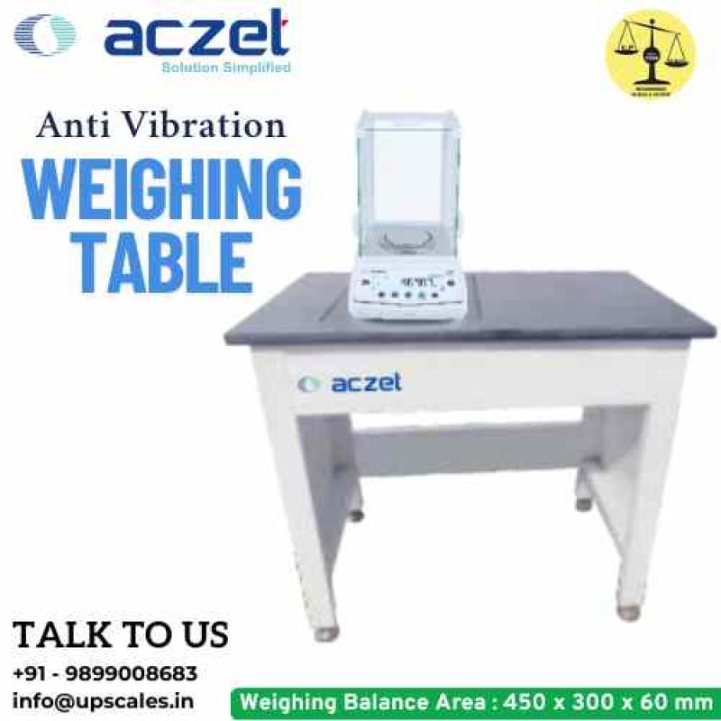 Anti Vibration Weighing Table Aczet | Weighing Machine Anti Vibration Table
