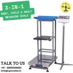 Baby, Child & Adult Weighing Scale by UP Scales | Medical Weighing Machine Capacity 200kg and accuracy 50gm