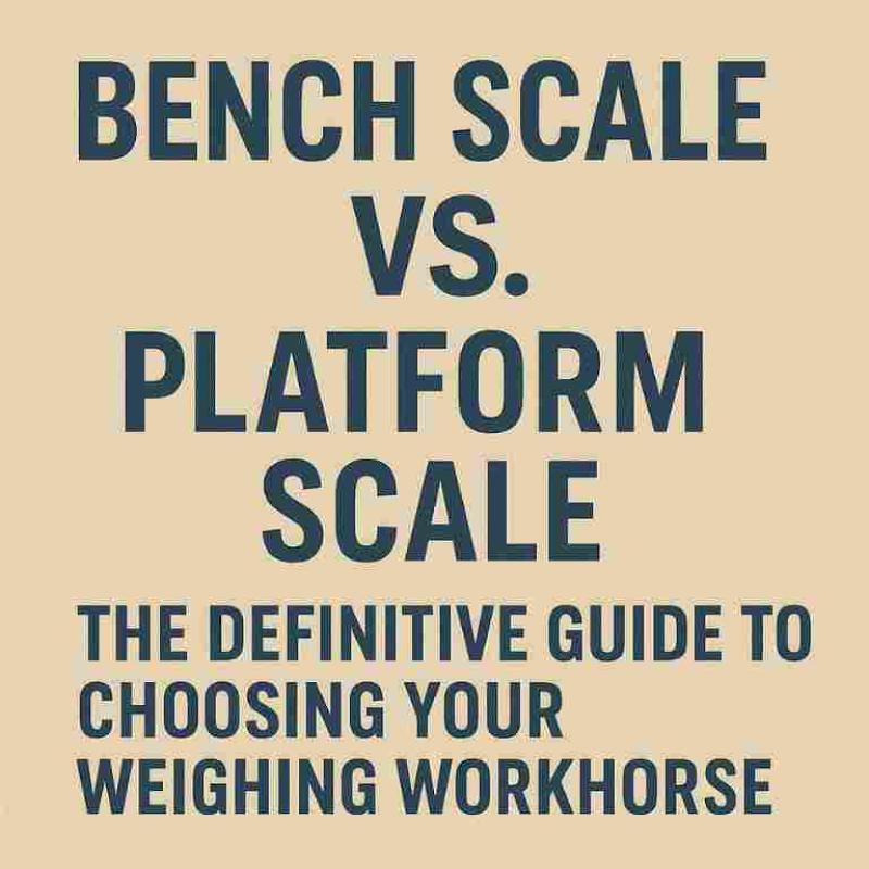 Bench Scale vs. Platform Scale: The Definitive Guide to Choosing Your Weighing Workhorse