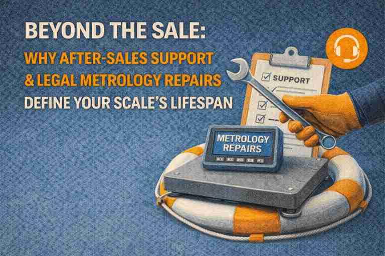 Beyond the Sale: Why After-Sales Support & Legal Metrology Repairs Define Your Scale's Lifespan