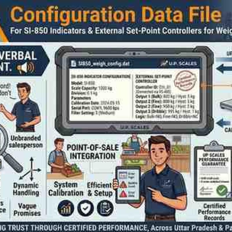 Configuration Data File for SI‑850 Indicators & External Set‑Point Controllers for Weighing Systems