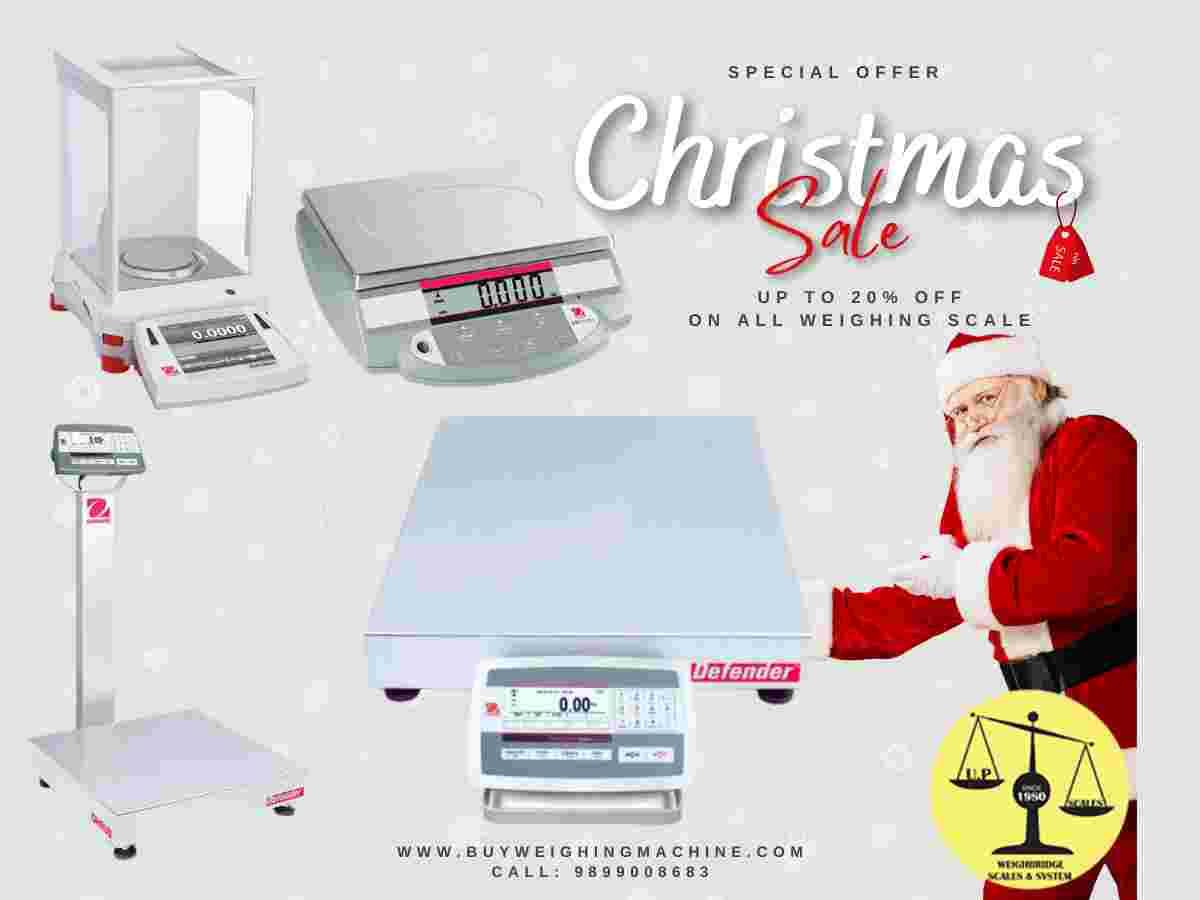 Christmas Sale: Up to 20% Off on Industrial Weighing Scales