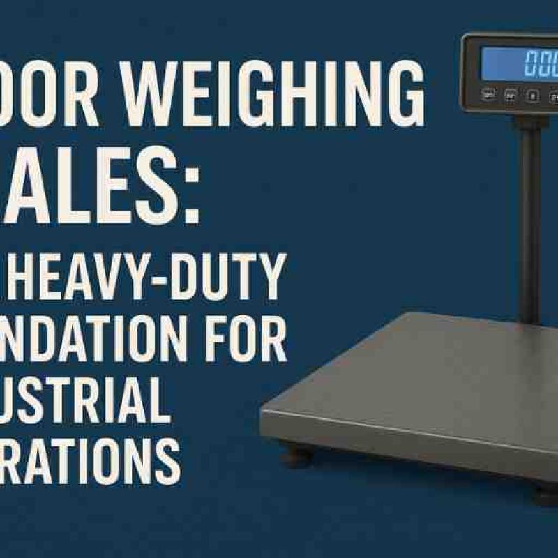 Built to Last: Why a Floor Weighing Scale is the Cornerstone of Heavy Industry