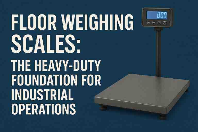 Built to Last: Why a Floor Weighing Scale is the Cornerstone of Heavy Industry