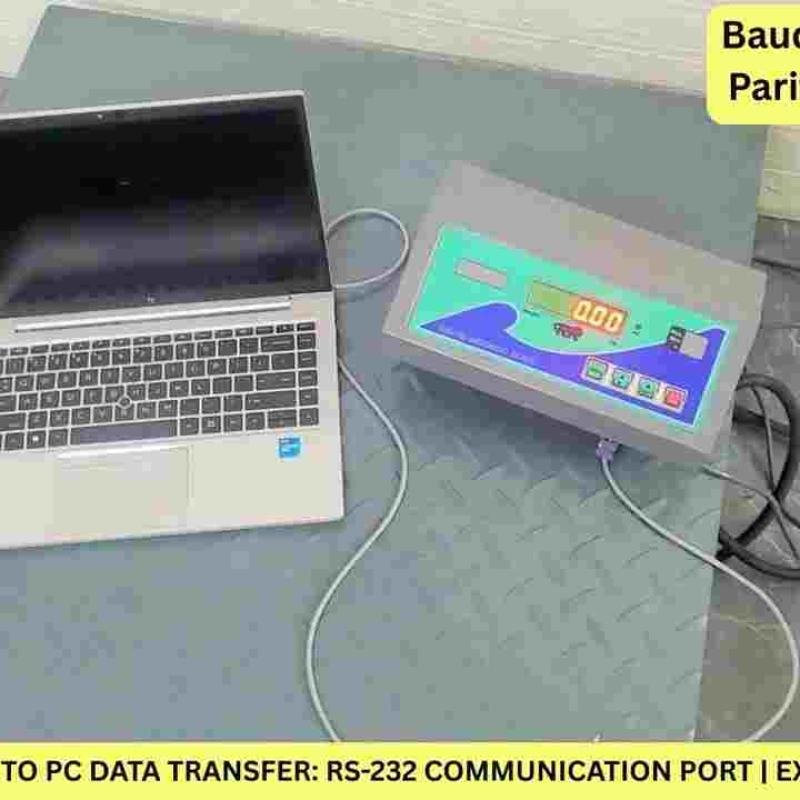 How to Connect Your Weighing Scale to a PC via RS‑232 and Send Live Data Straight into Excel