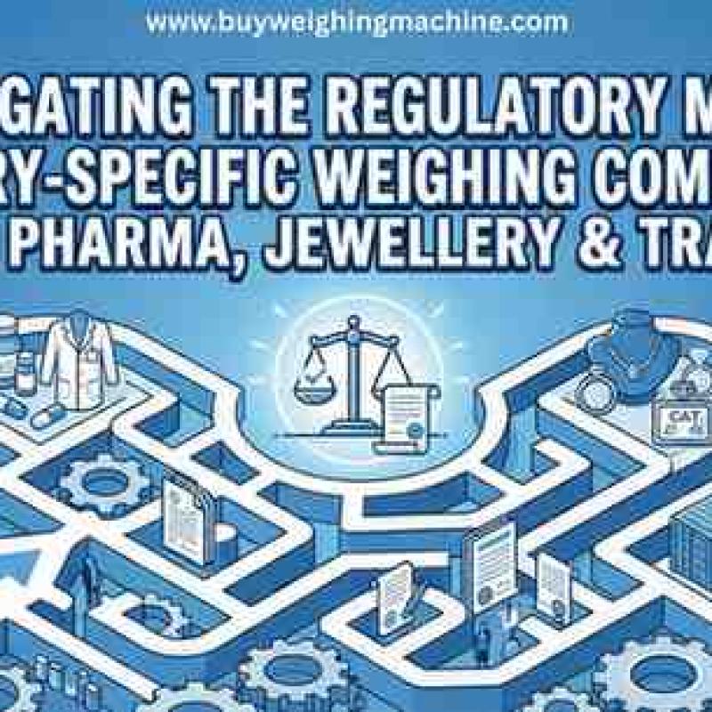 Navigating the Regulatory Maze: Industry-Specific Weighing Compliance for Pharma, Jewellery & Trade