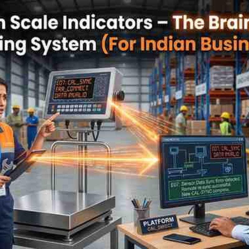 Platform Scale Indicators – The Brain of Your Weighing System (For Indian Businesses)
