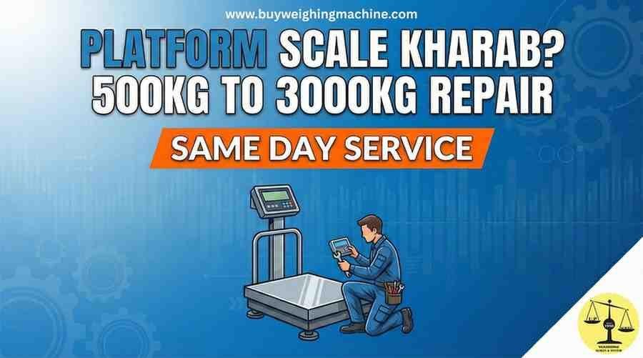 Platform Scale Kharab? Bench Scale Galat Weight De Raha? UP Scales Se Turant Kaam Karwao!