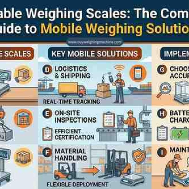 Portable Weighing Scales: The Complete Guide to Mobile Weighing Solutions