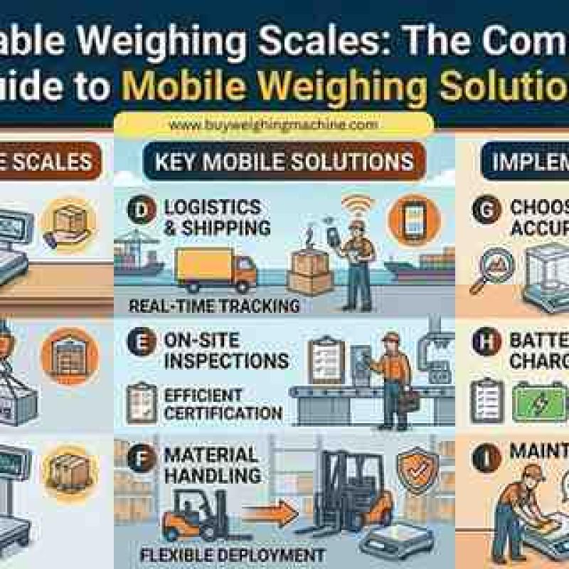Portable Weighing Scales: The Complete Guide to Mobile Weighing Solutions