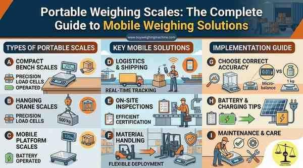 Portable Weighing Scales: The Complete Guide to Mobile Weighing Solutions