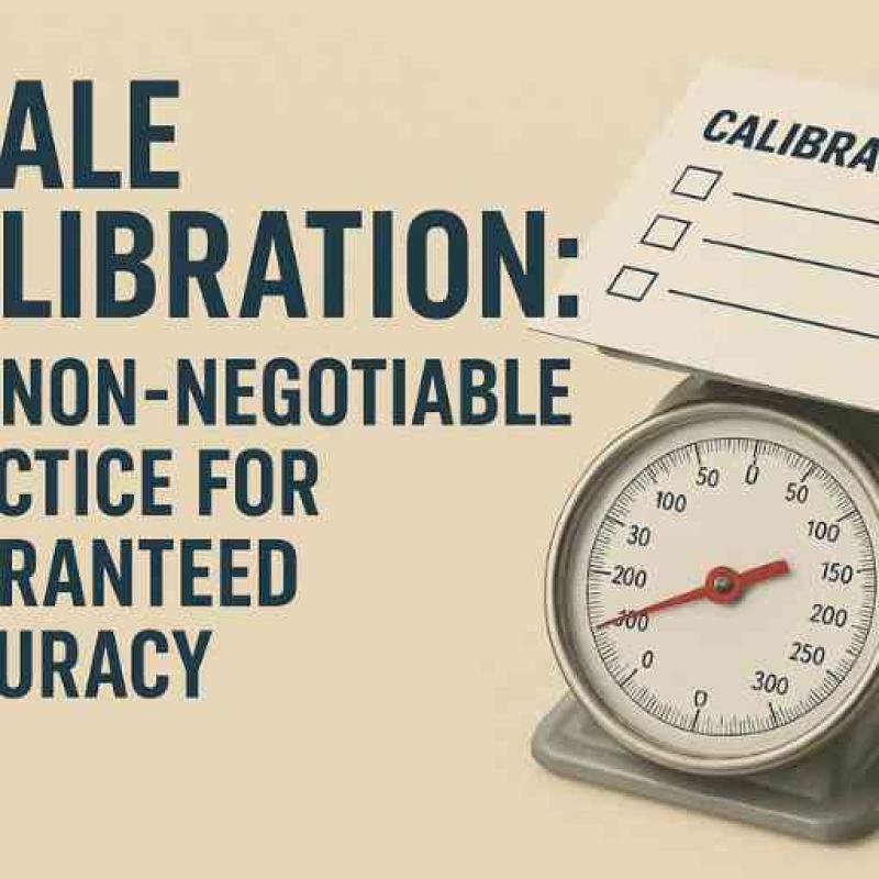 Trust, But Verify: Why Scale Calibration is Your First Line of Defense