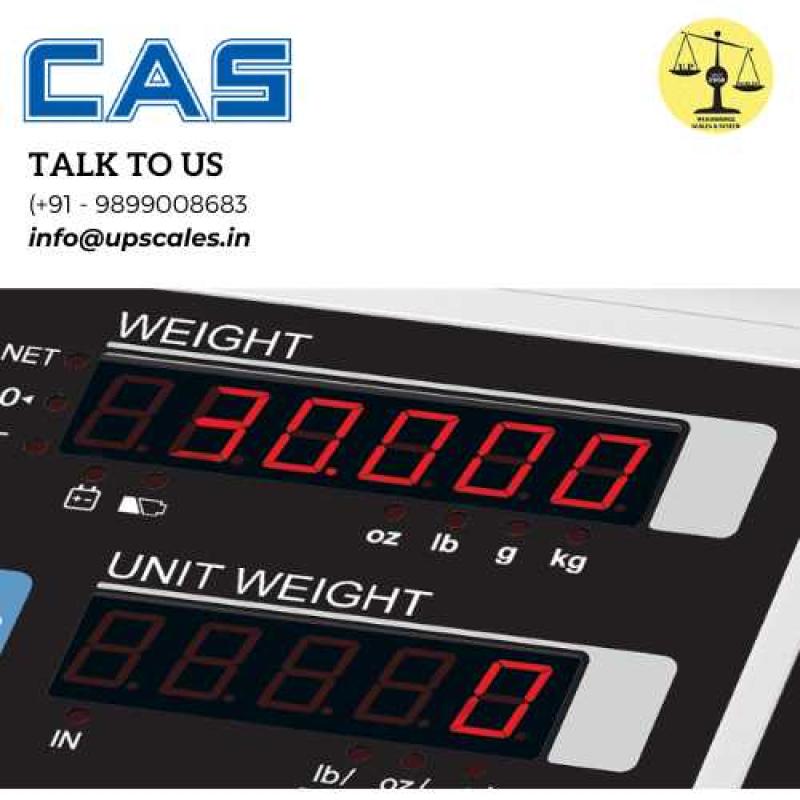 CAS PR-C Weight and Counting Scale | CAS Piece Counting Weighing Machine | Capacity 3kg - 30kg