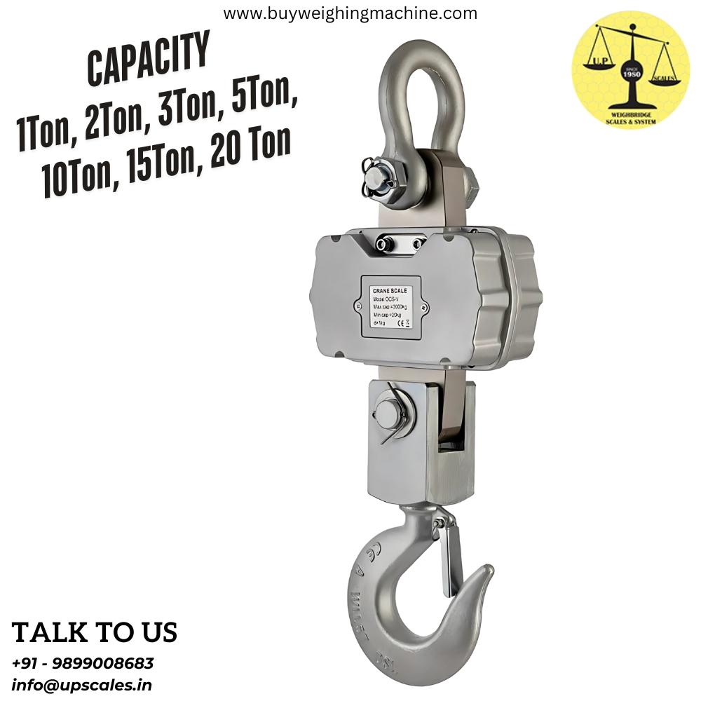 Crane Scale Heavy Duty Industrial 3Ton, 5Ton, 10Ton, 20Ton - 58