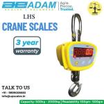 500kg Crane Scale SHS by Adam Equipment | Industrial Crane Scale Capacity 500kg and Readability 100gm | 3 Year Warranty