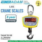 500kg Crane Scale SHS by Adam Equipment | Industrial Crane Scale Capacity 500kg and Readability 100gm | 3 Year Warranty