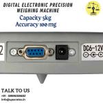 5kg/100mg Digital Electronic Precision Weighing Machine with Electromagnetic Induction Sensor | Capacity 5kg and Accuracy 100mg (0.1gm)