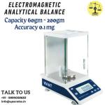 220gm/0.1mg Electromagnetic Analytical Balance | Lab Analytical Scale Capacity 220gm and Accuracy 0.1mg (0.0001gm)