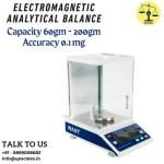 220gm/0.1mg Electromagnetic Analytical Balance | Lab Analytical Scale Capacity 220gm and Accuracy 0.1mg (0.0001gm)