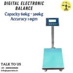 300kg/10gm Digital Electronic Precision Platform Weighing Machine | Capacity 300kg and Accuracy 10gm