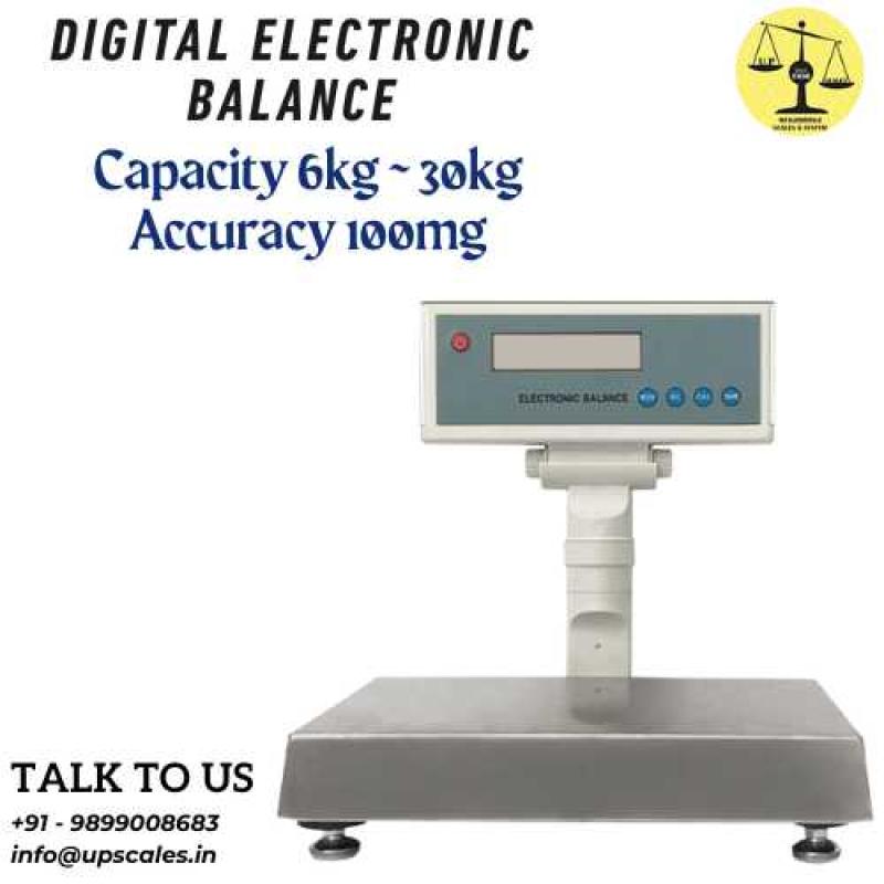 20kg/100mg Digital Electronic Precision Platform Weighing Machine | Capacity 20kg and Accuracy 100mg(0.1gm)